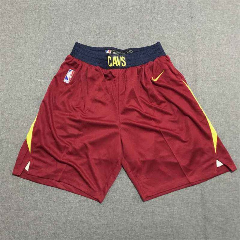 Nba Cleveland Cavaliers Basketball Shorts Red